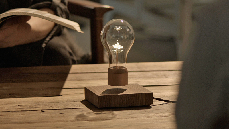 Illustration for article titled It's No Hoverboard, But This Levitating Light Bulb Is Still a Neat Trick